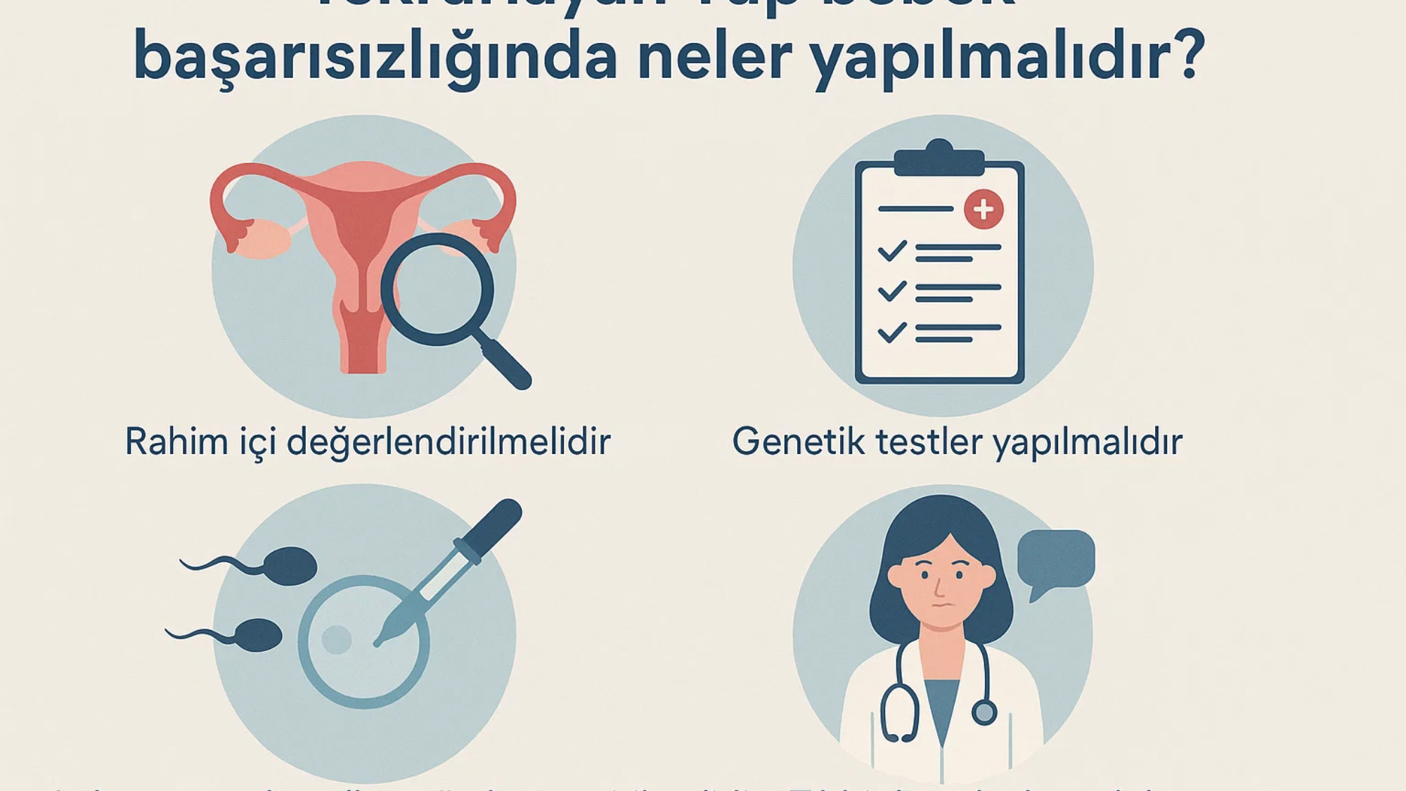 Tekrarlayan Tüp Bebek Başarısızlığı: Nedenleri ve Çözüm Yolları