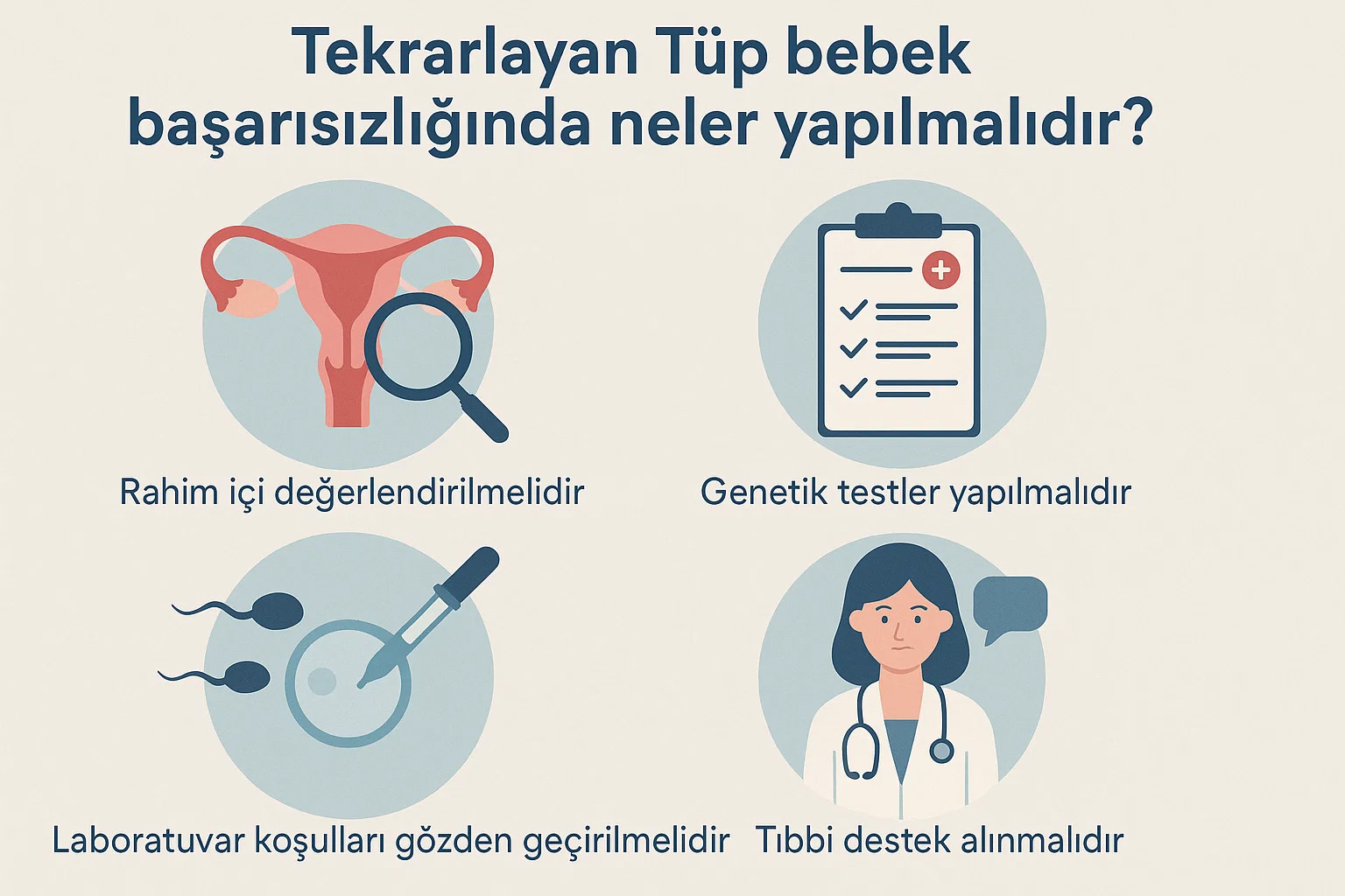 Tekrarlayan Tüp Bebek Başarısızlığı: Nedenleri ve Çözüm Yolları