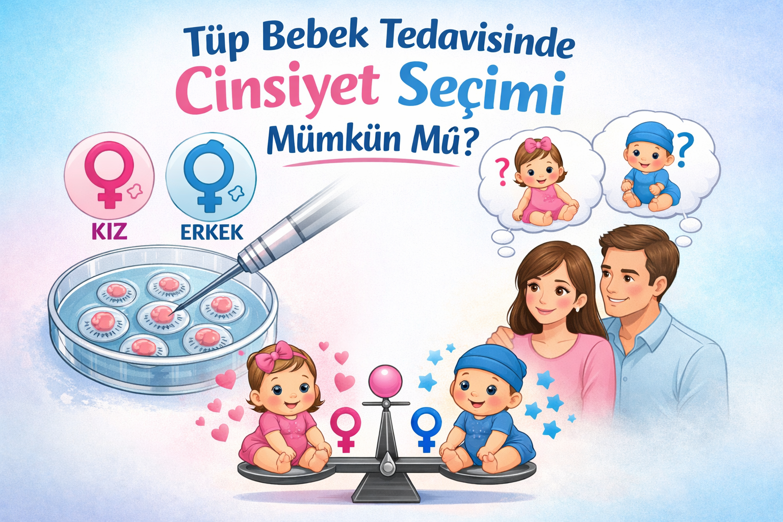 Tüp Bebek Tedavisinde Bebeğin Cinsiyeti Belirlenebilir Mi?