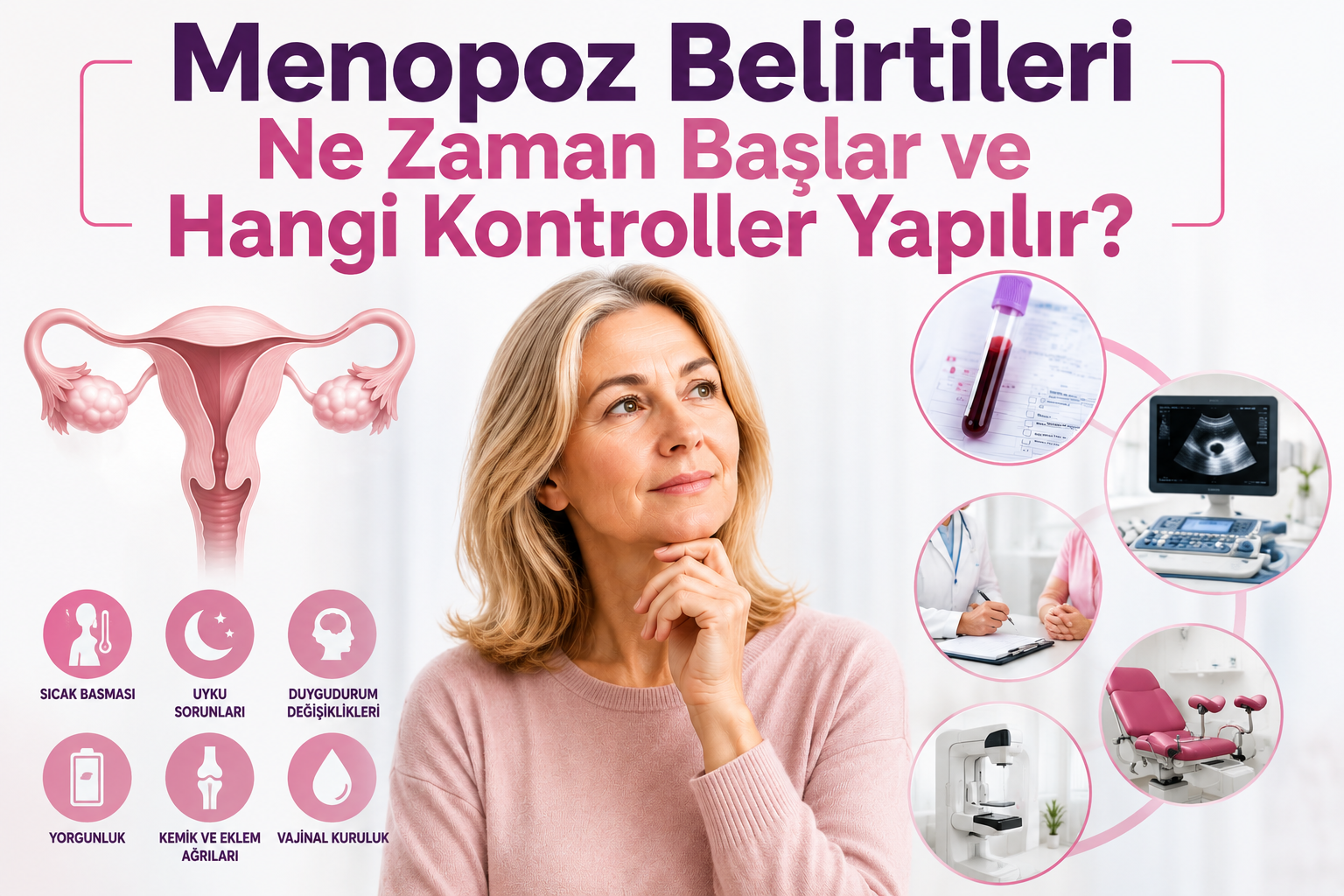 15. Menopoz Belirtileri Ne Zaman Başlar ve Hangi Kontroller Yapılır?