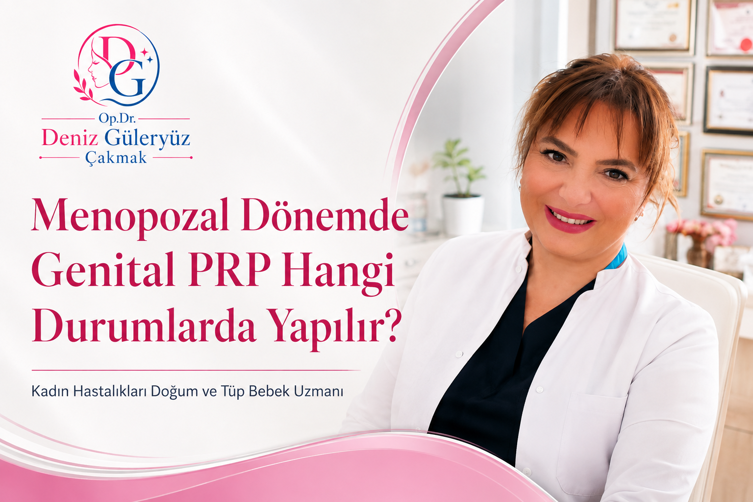 Menopozda genital PRP ne işe yarar?”, “Genital PRP vajinal kuruluğa iyi gelir mi?”, “Genital PRP hormon içerir mi?”